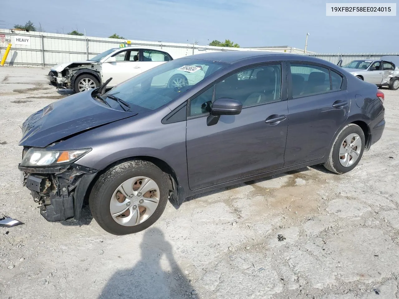 19XFB2F58EE024015 2014 Honda Civic Lx