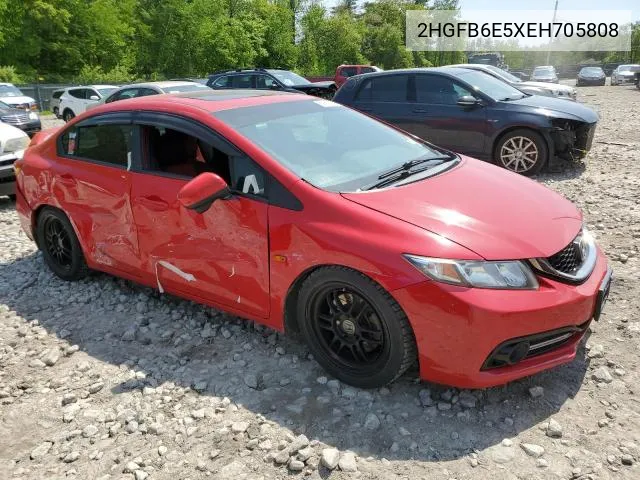 2014 Honda Civic Si VIN: 2HGFB6E5XEH705808 Lot: 60226624