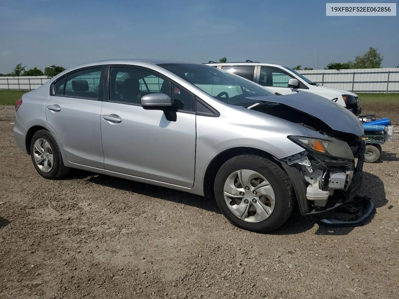 2014 Honda Civic Lx VIN: 19XFB2F52EE062856 Lot: 61026854