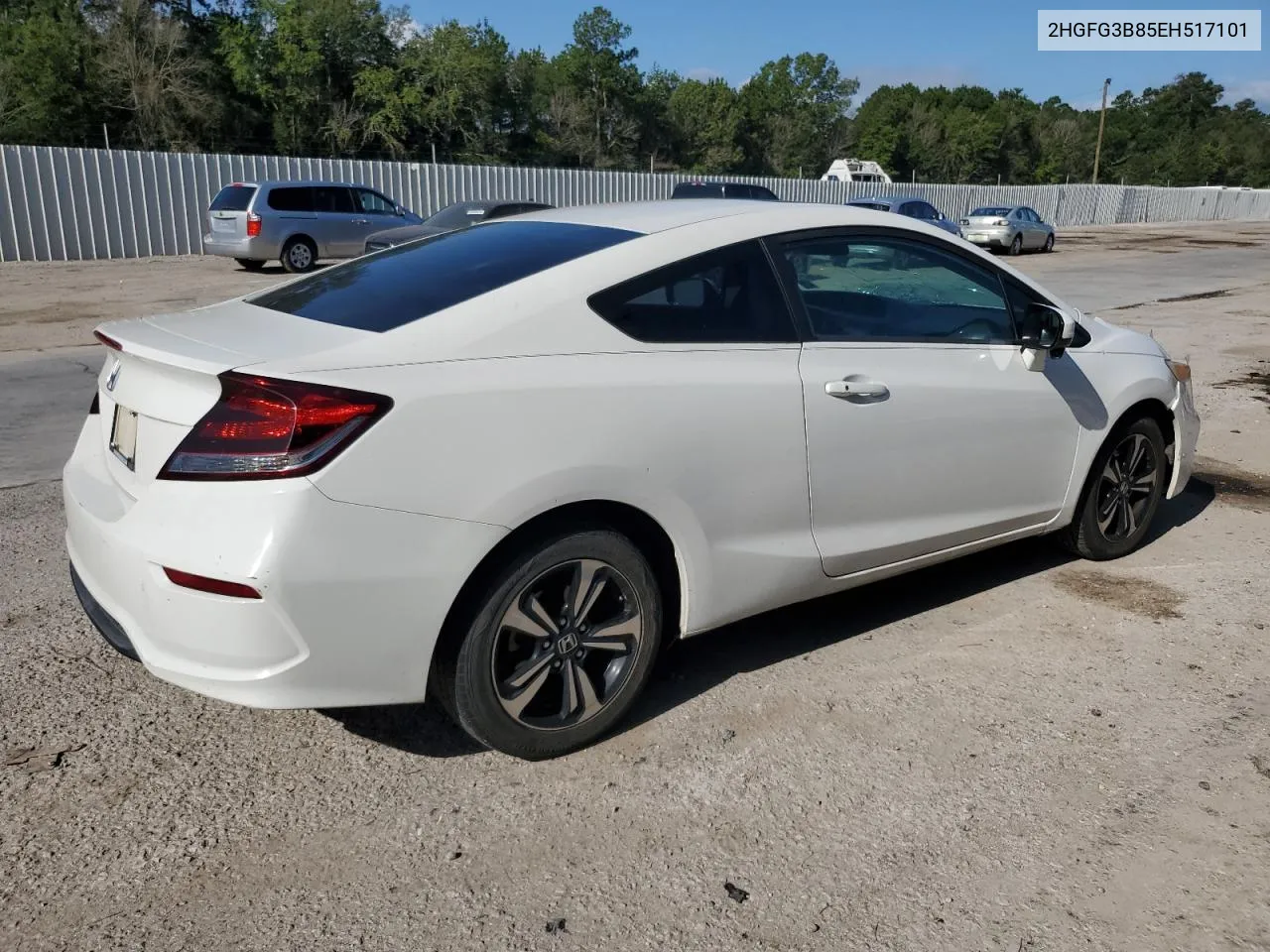 2014 Honda Civic Ex VIN: 2HGFG3B85EH517101 Lot: 61807024