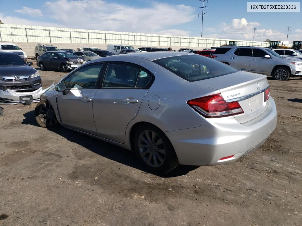 2014 Honda Civic Lx VIN: 19XFB2F5XEE233336 Lot: 62142944