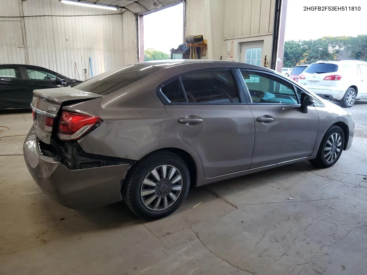 2014 Honda Civic Lx VIN: 2HGFB2F53EH511810 Lot: 62493234