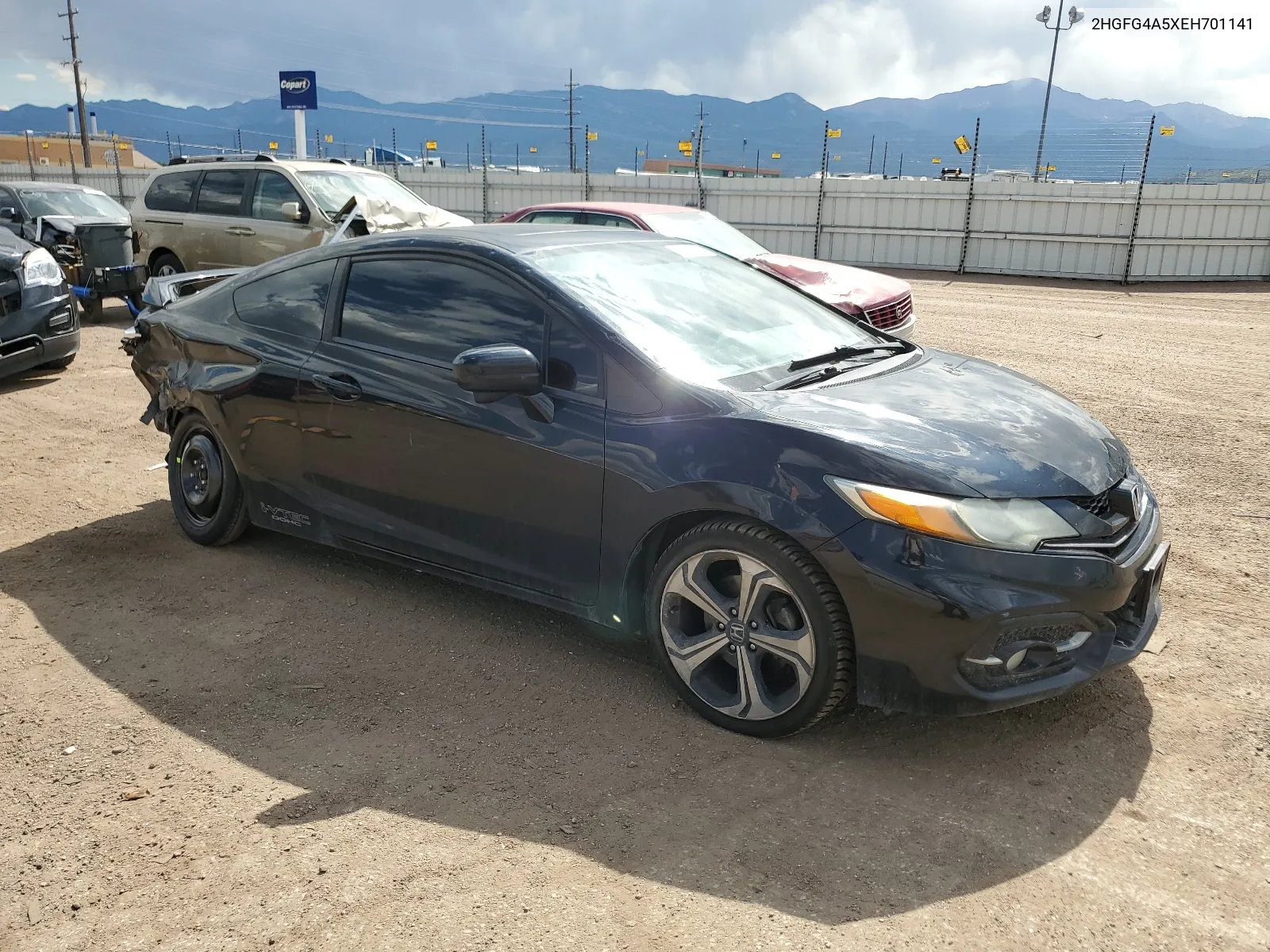 2014 Honda Civic Si VIN: 2HGFG4A5XEH701141 Lot: 62568944