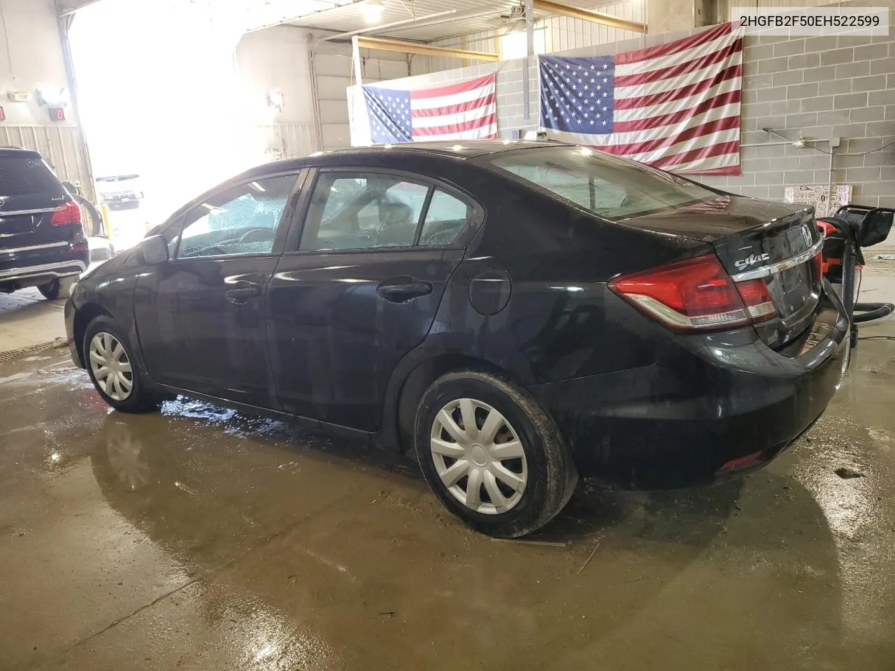 2014 Honda Civic Lx VIN: 2HGFB2F50EH522599 Lot: 62701384