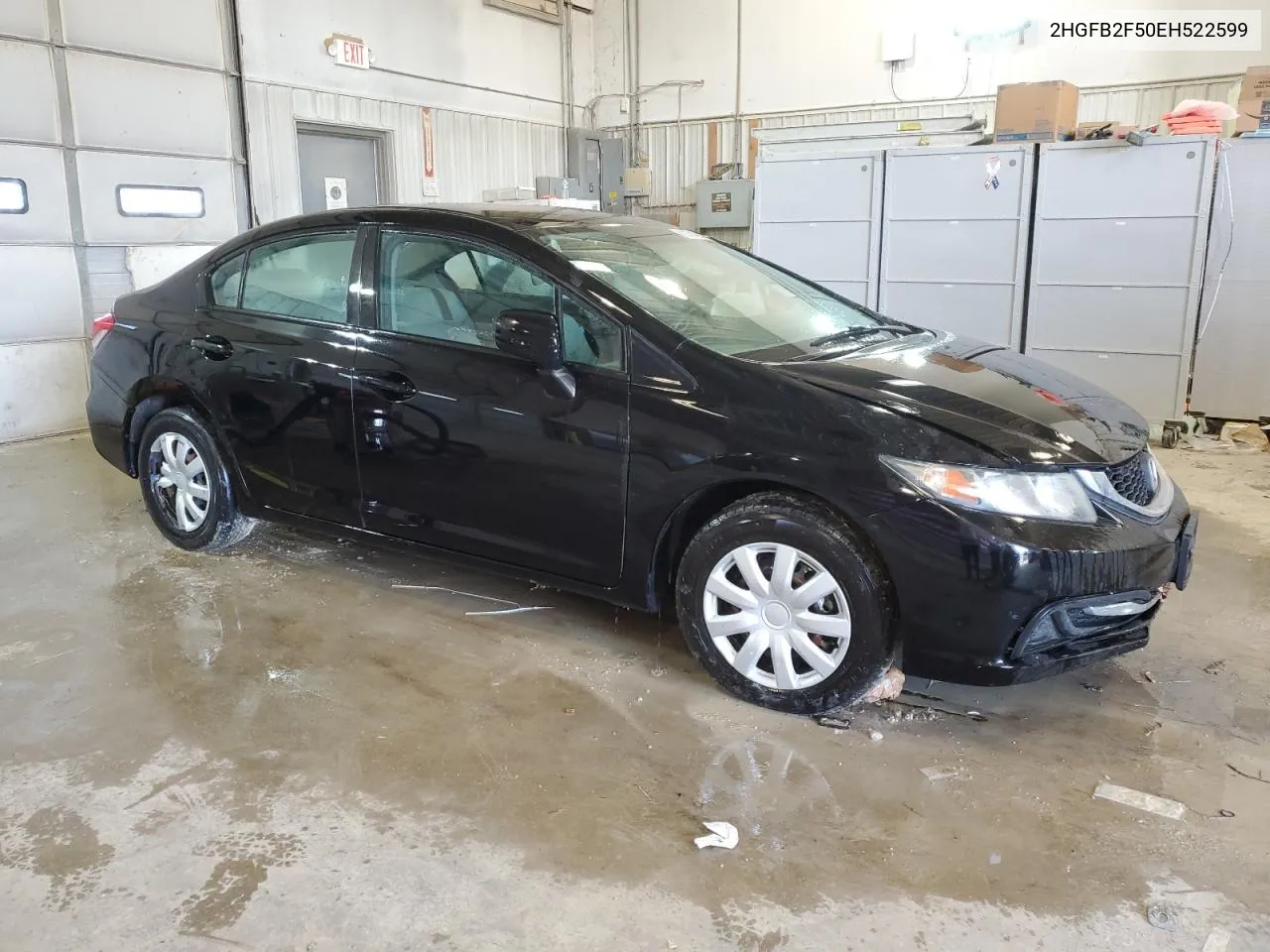 2014 Honda Civic Lx VIN: 2HGFB2F50EH522599 Lot: 62701384