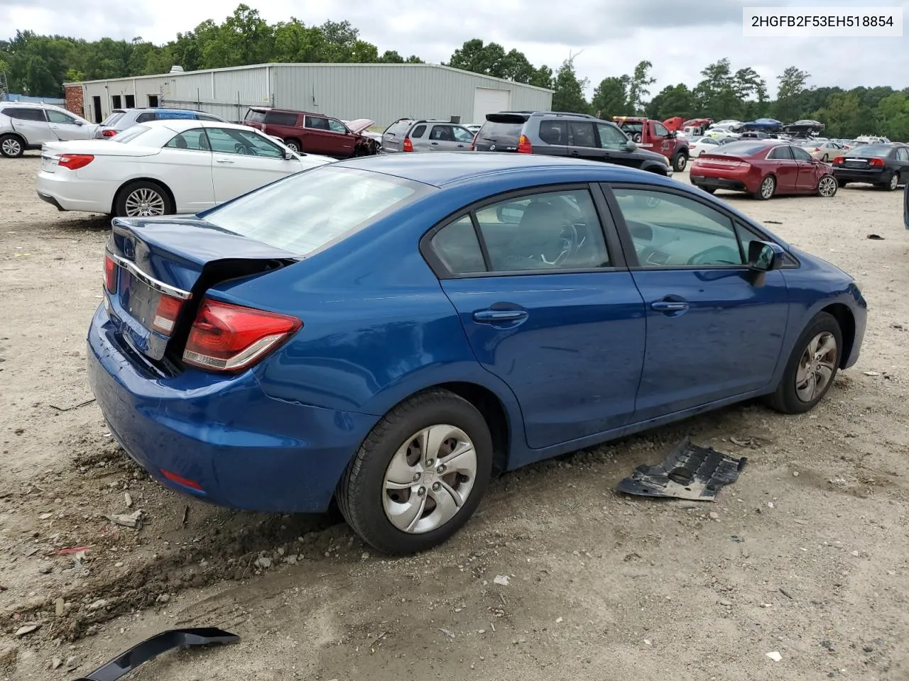 2HGFB2F53EH518854 2014 Honda Civic Lx