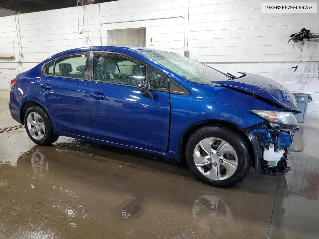 2014 Honda Civic Lx VIN: 19XFB2F57EE059757 Lot: 64645034