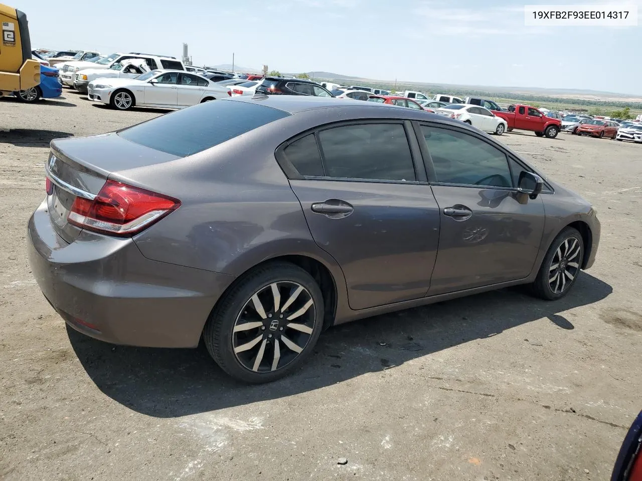 2014 Honda Civic Exl VIN: 19XFB2F93EE014317 Lot: 64793614