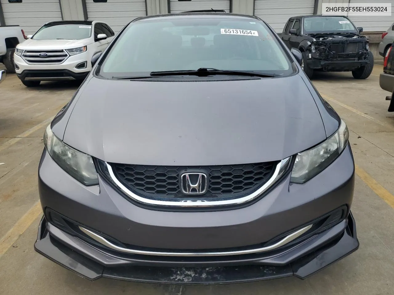 2HGFB2F55EH553024 2014 Honda Civic Lx