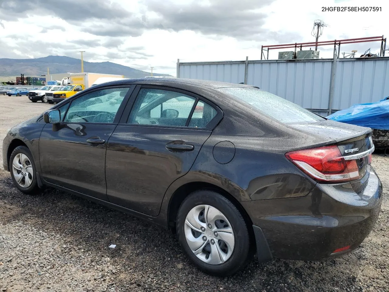 2HGFB2F58EH507591 2014 Honda Civic Lx