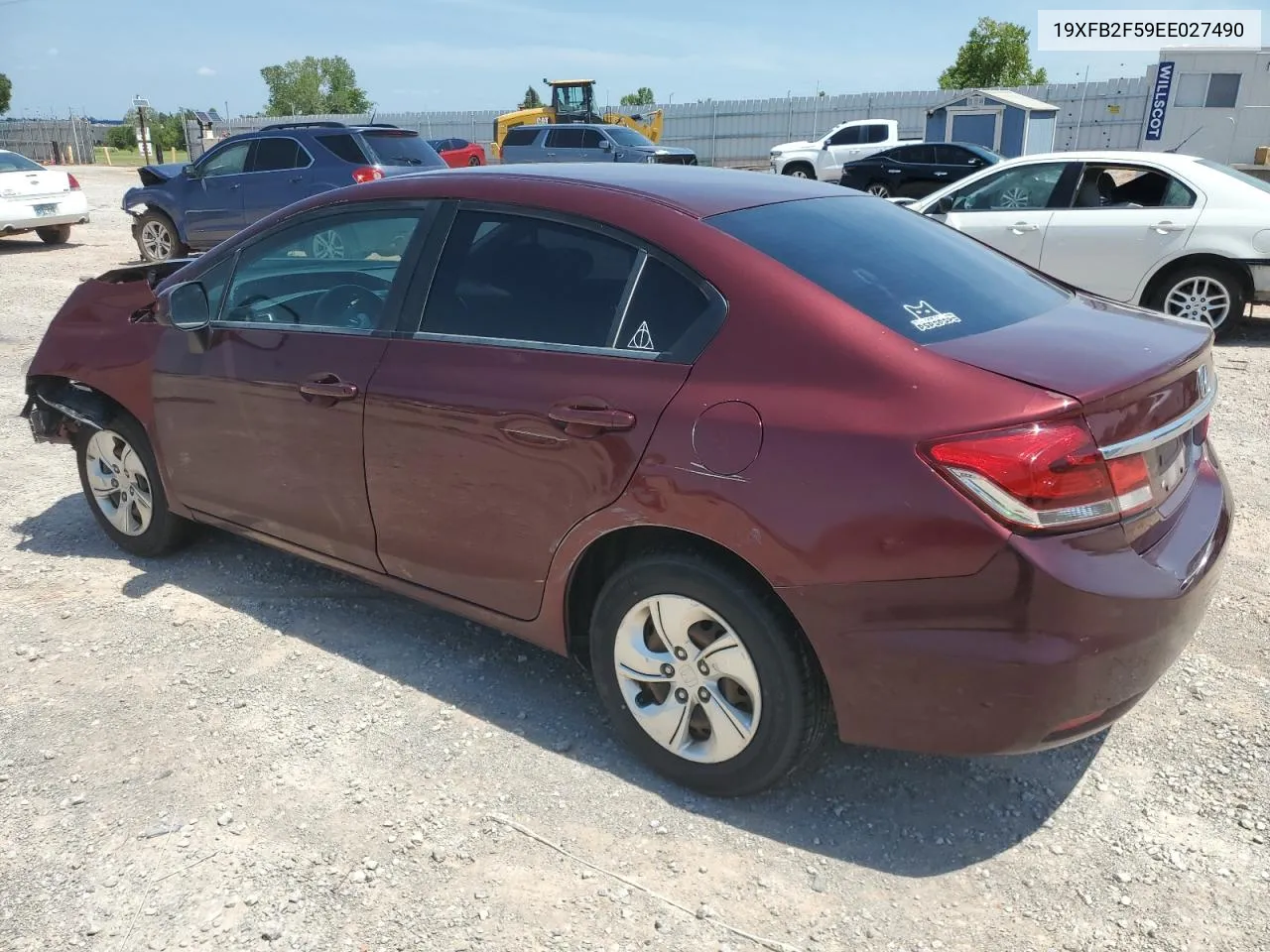 19XFB2F59EE027490 2014 Honda Civic Lx