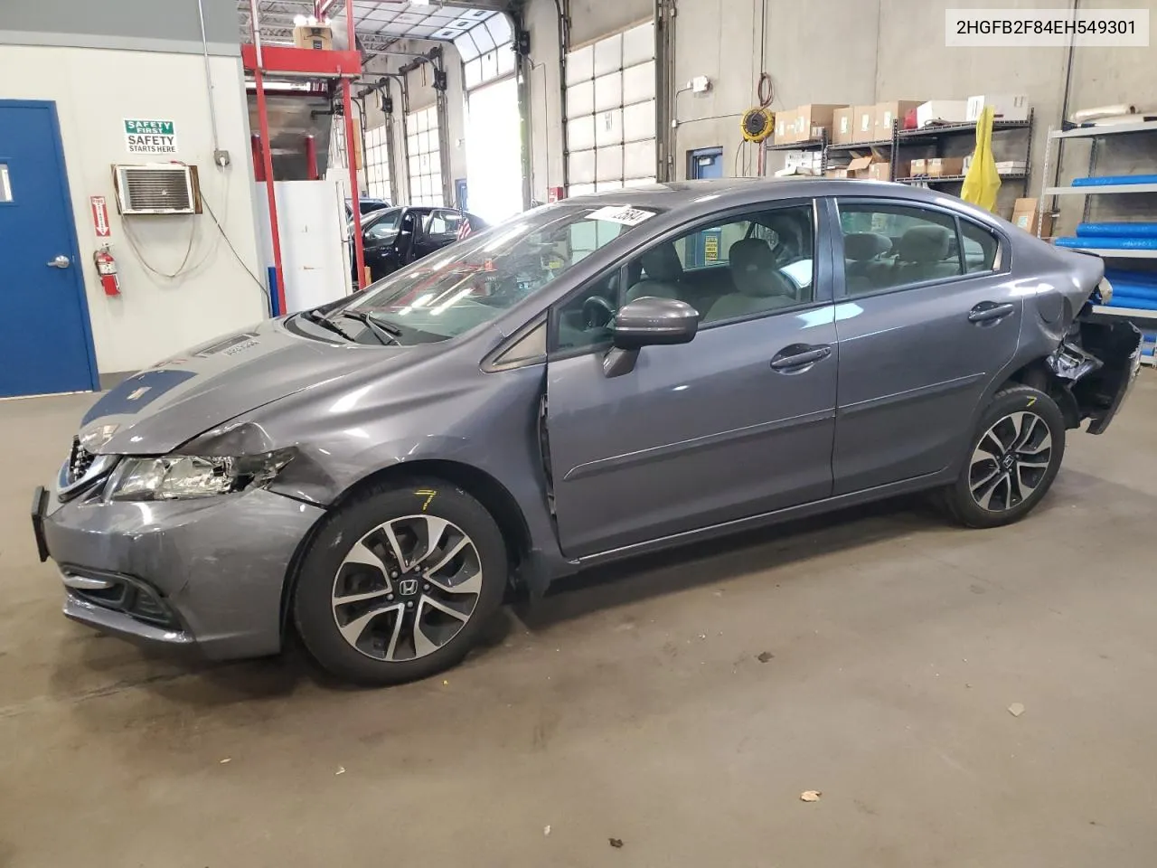 2HGFB2F84EH549301 2014 Honda Civic Ex