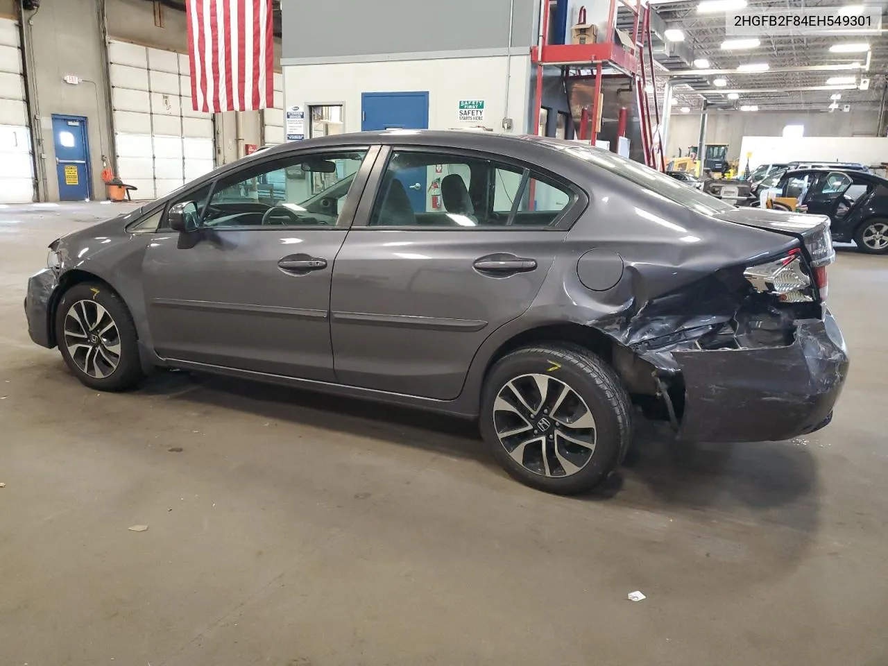 2HGFB2F84EH549301 2014 Honda Civic Ex