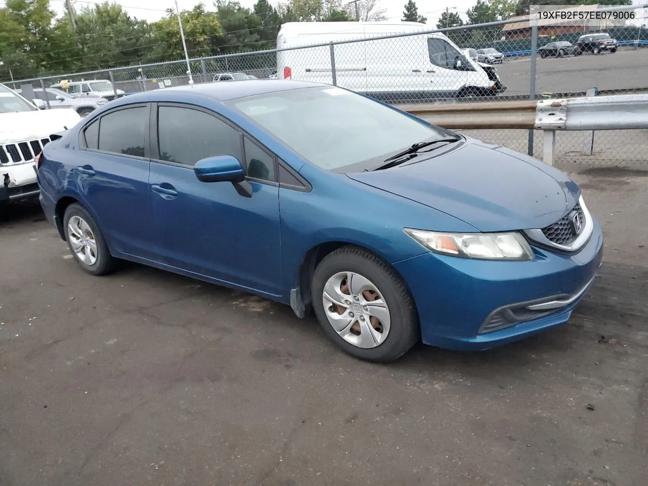 2014 Honda Civic Lx VIN: 19XFB2F57EE079006 Lot: 66707884