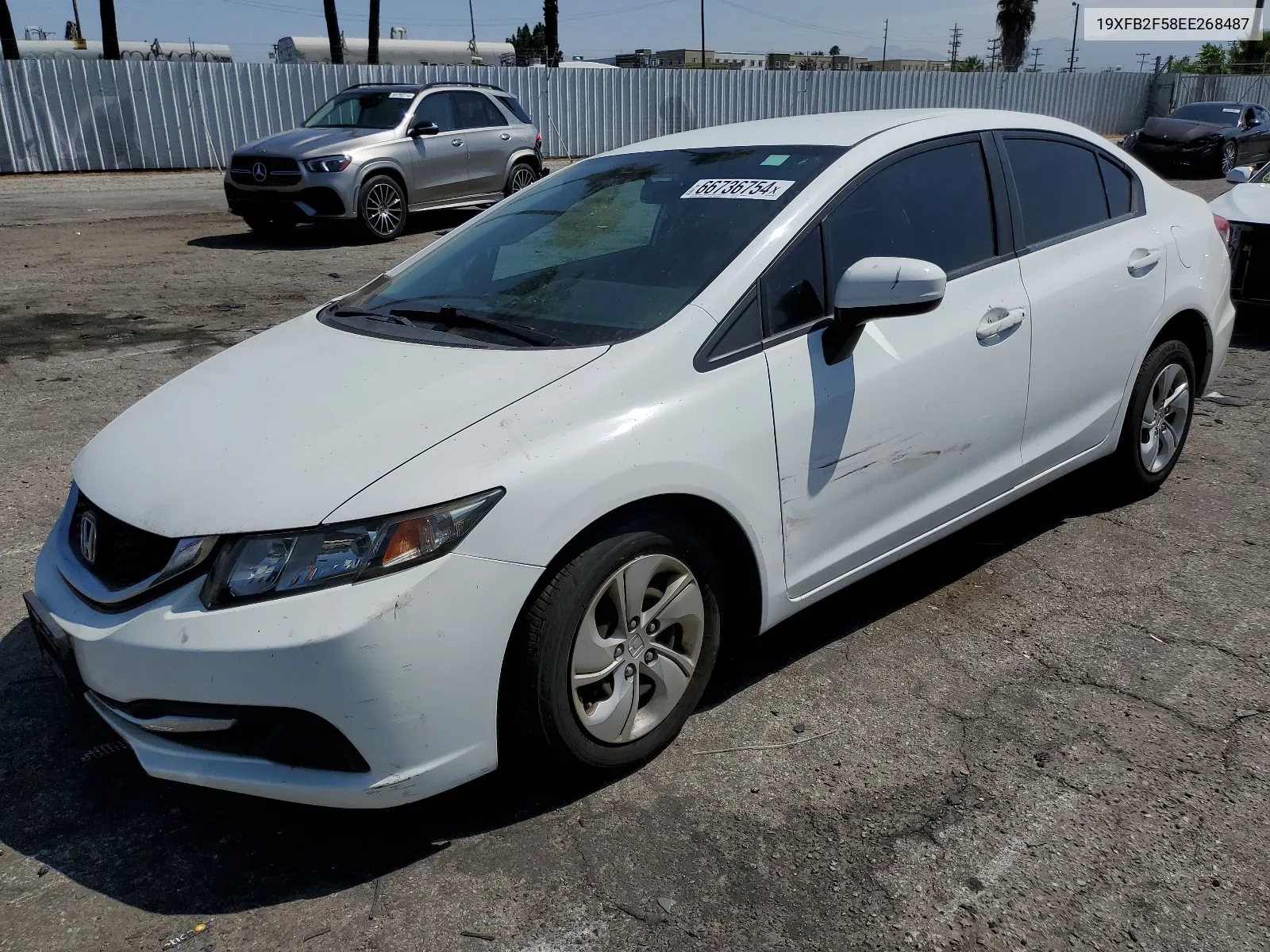 19XFB2F58EE268487 2014 Honda Civic Lx