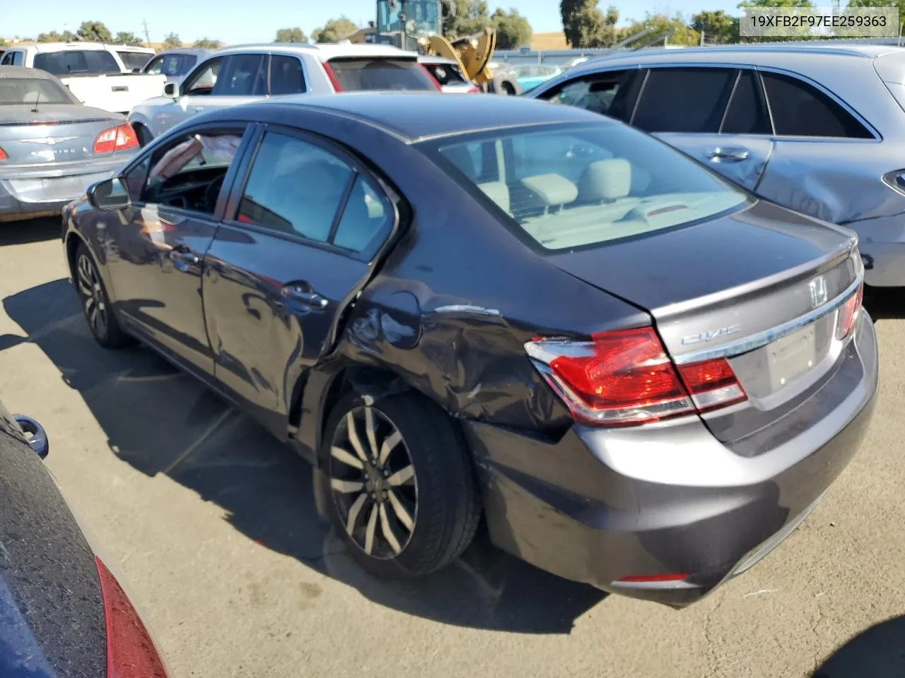 2014 Honda Civic Exl VIN: 19XFB2F97EE259363 Lot: 67545634