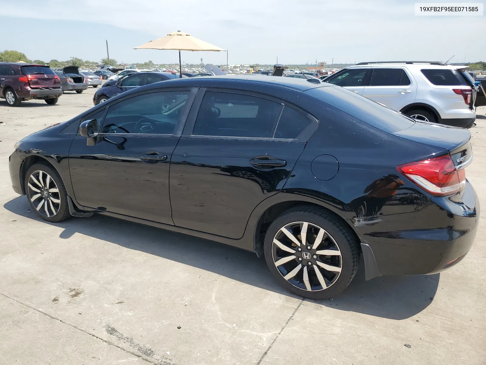 19XFB2F95EE071585 2014 Honda Civic Exl