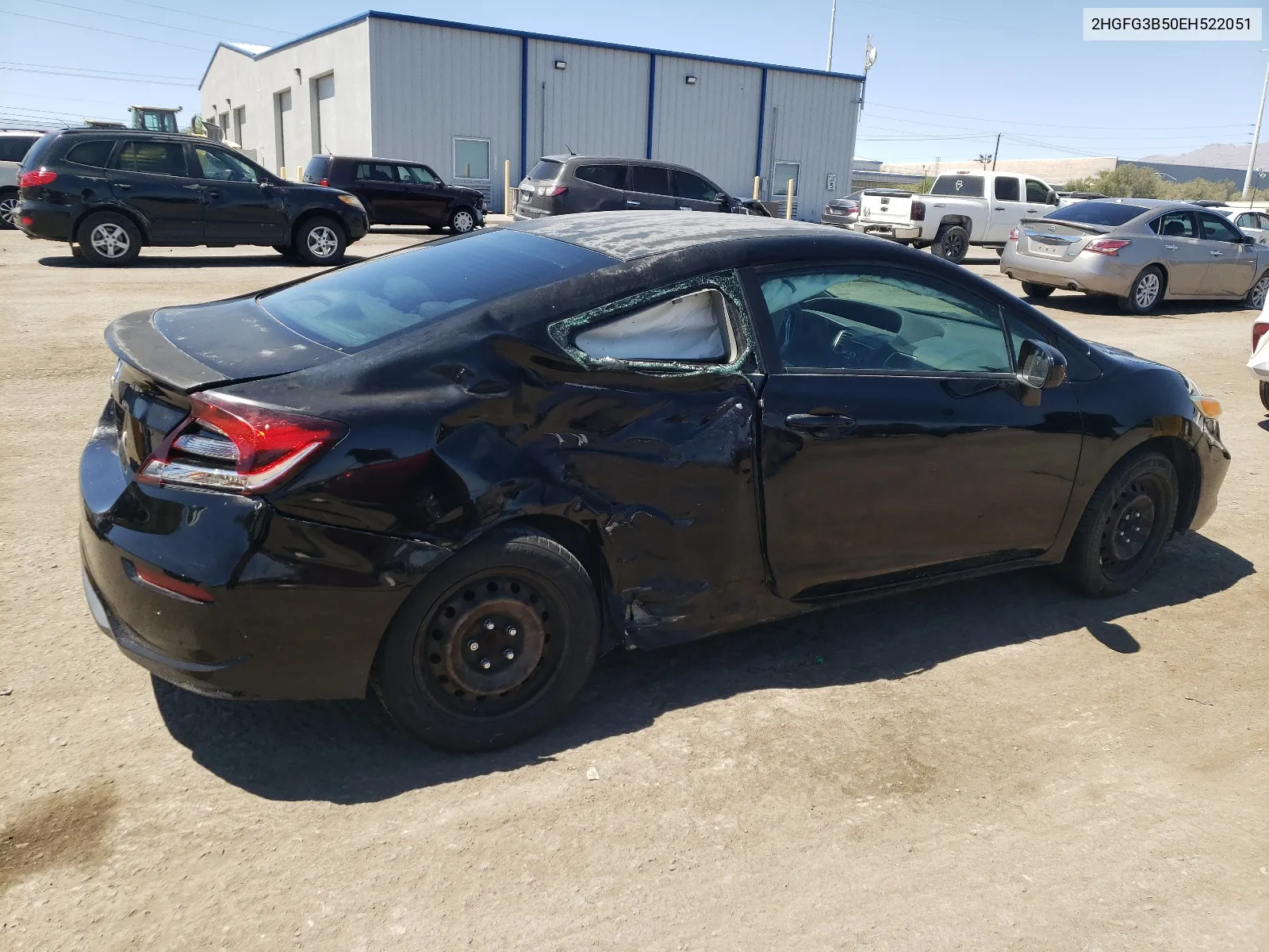 2014 Honda Civic Lx VIN: 2HGFG3B50EH522051 Lot: 67938914