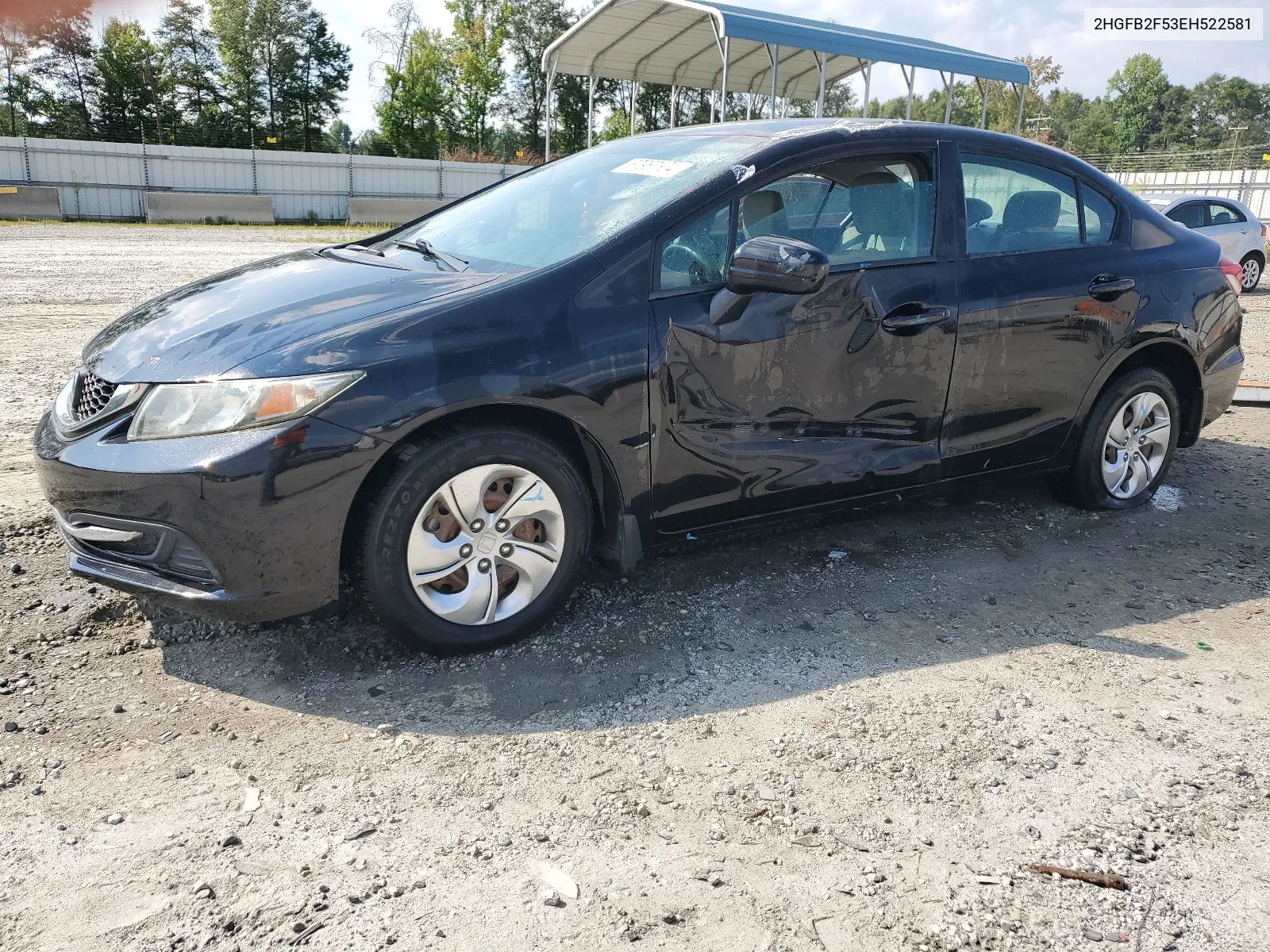 2HGFB2F53EH522581 2014 Honda Civic Lx