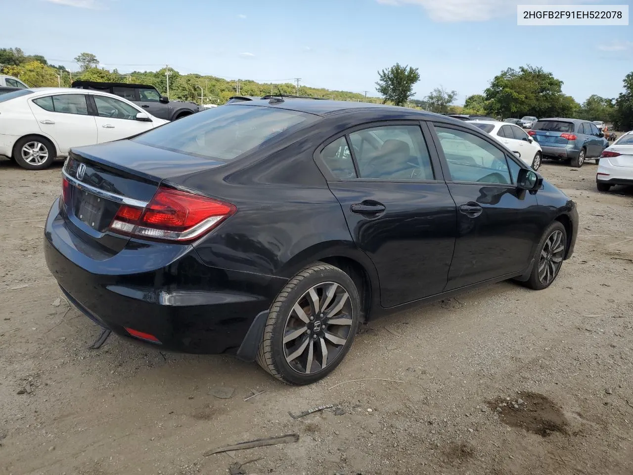 2HGFB2F91EH522078 2014 Honda Civic Exl