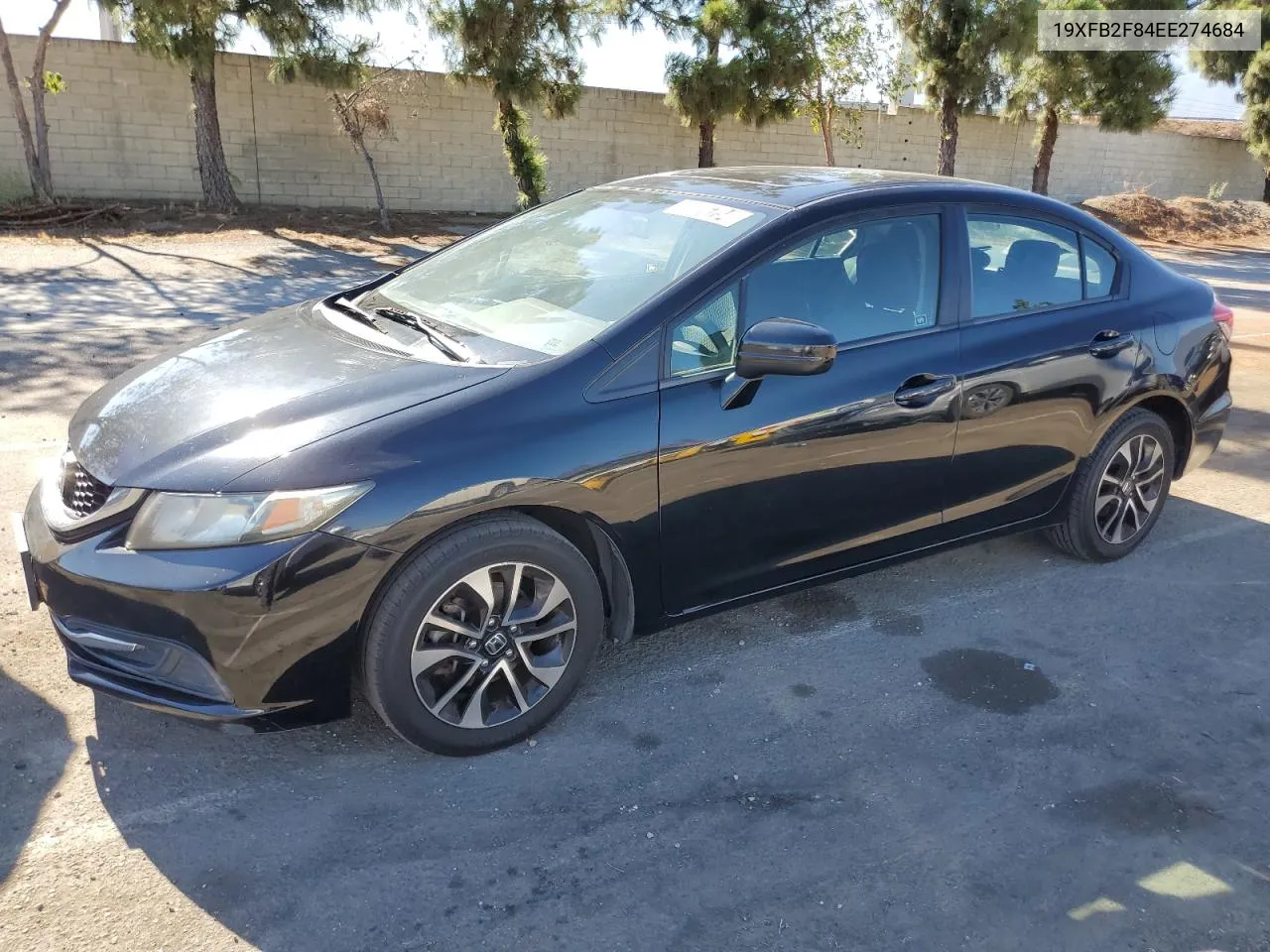 2014 Honda Civic Ex VIN: 19XFB2F84EE274684 Lot: 68376734