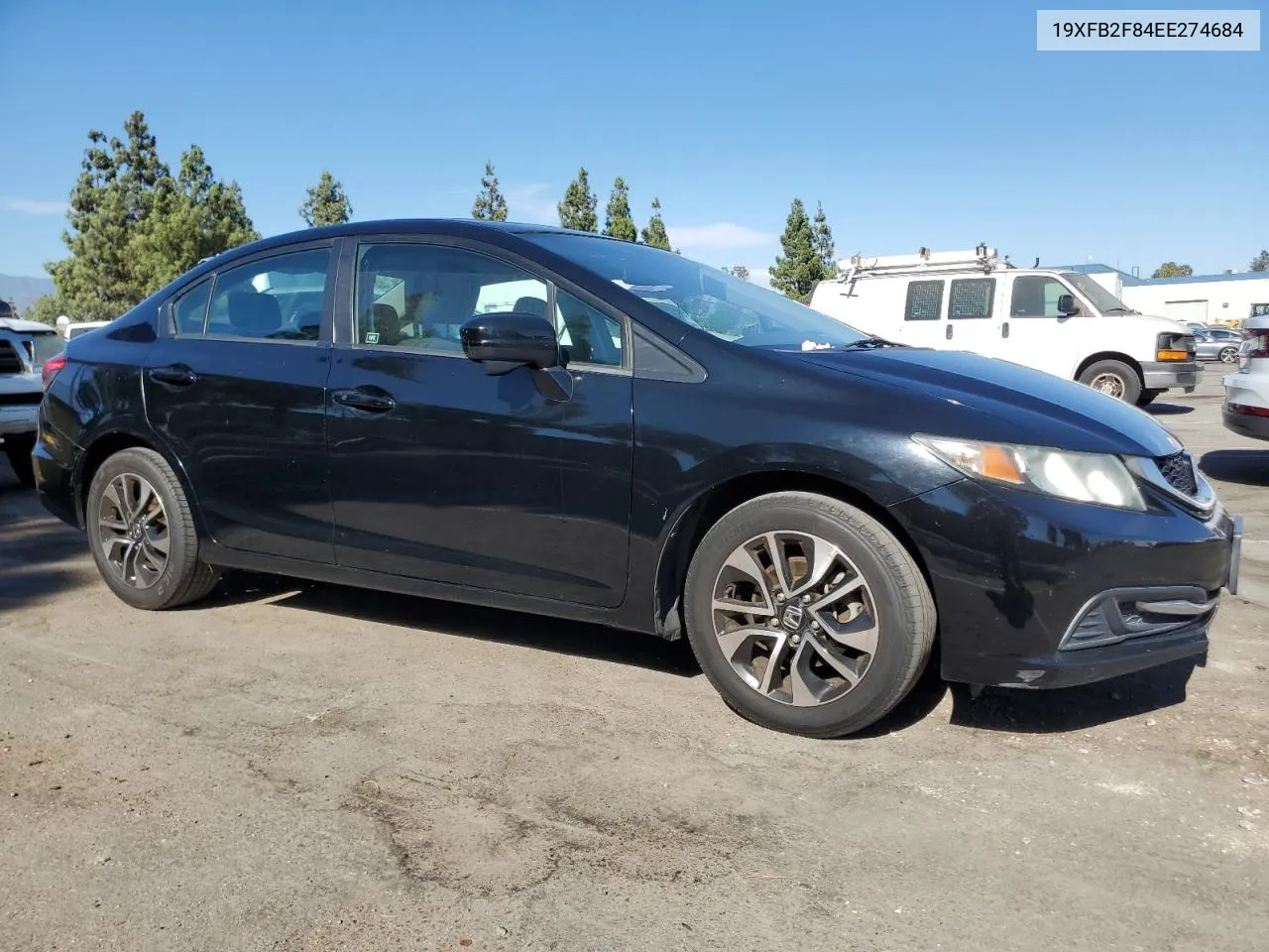 2014 Honda Civic Ex VIN: 19XFB2F84EE274684 Lot: 68376734