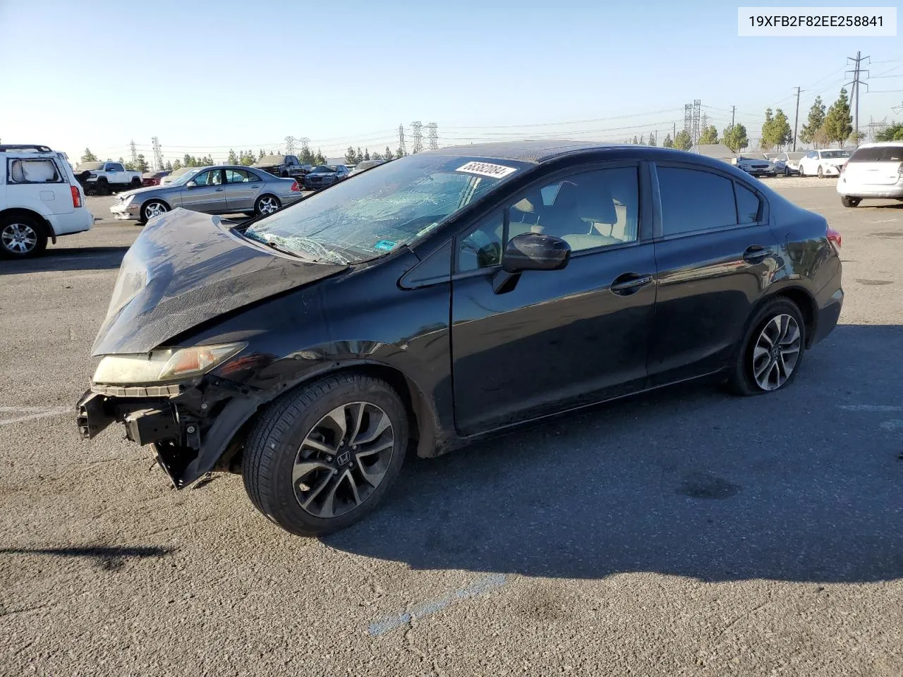 2014 Honda Civic Ex VIN: 19XFB2F82EE258841 Lot: 68382084