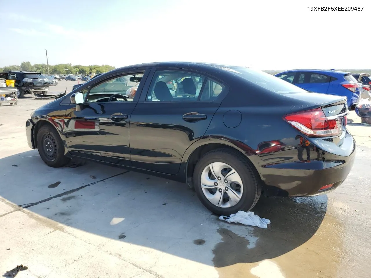 2014 Honda Civic Lx VIN: 19XFB2F5XEE209487 Lot: 68467194