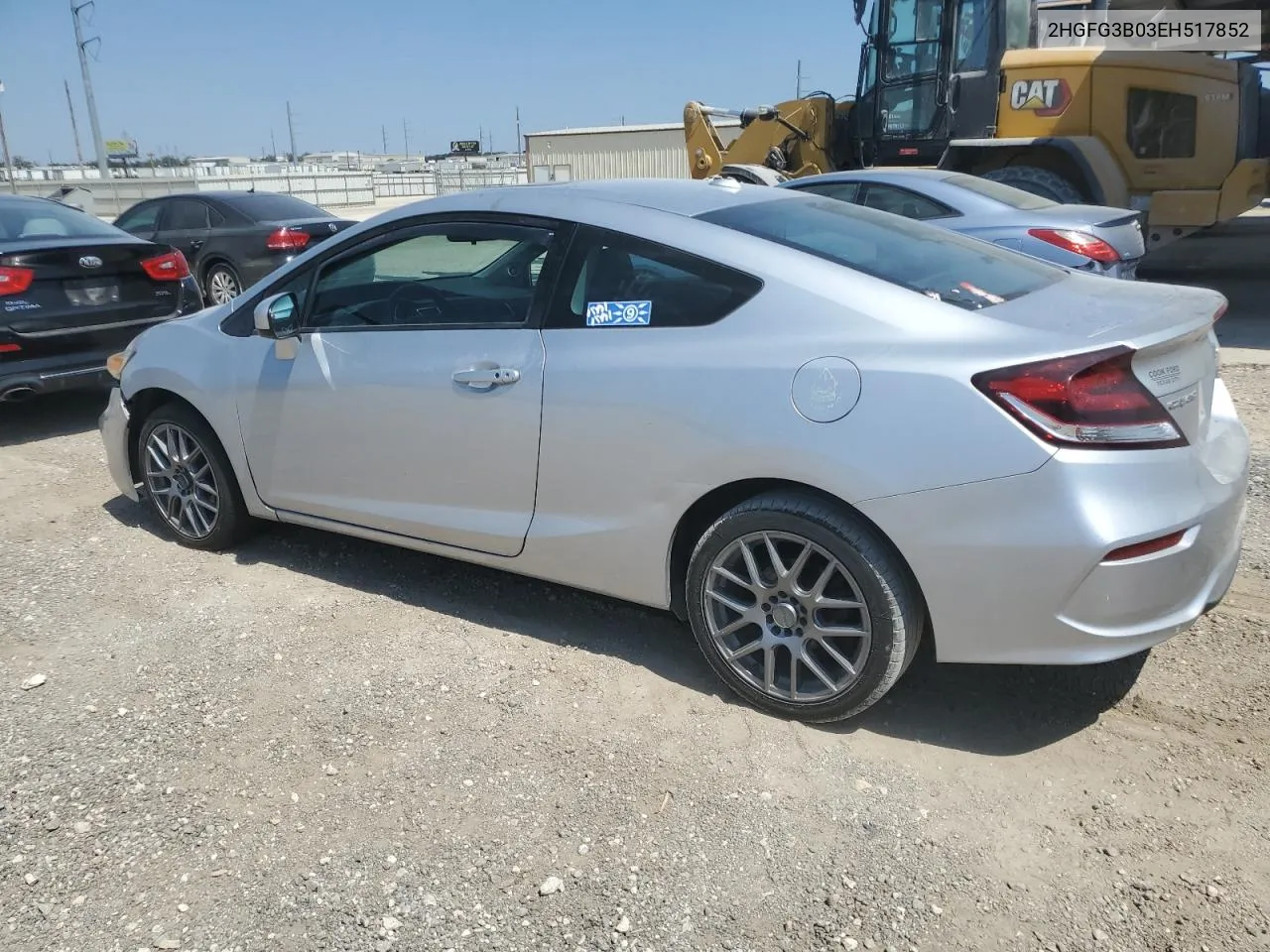 2014 Honda Civic Exl VIN: 2HGFG3B03EH517852 Lot: 68581044