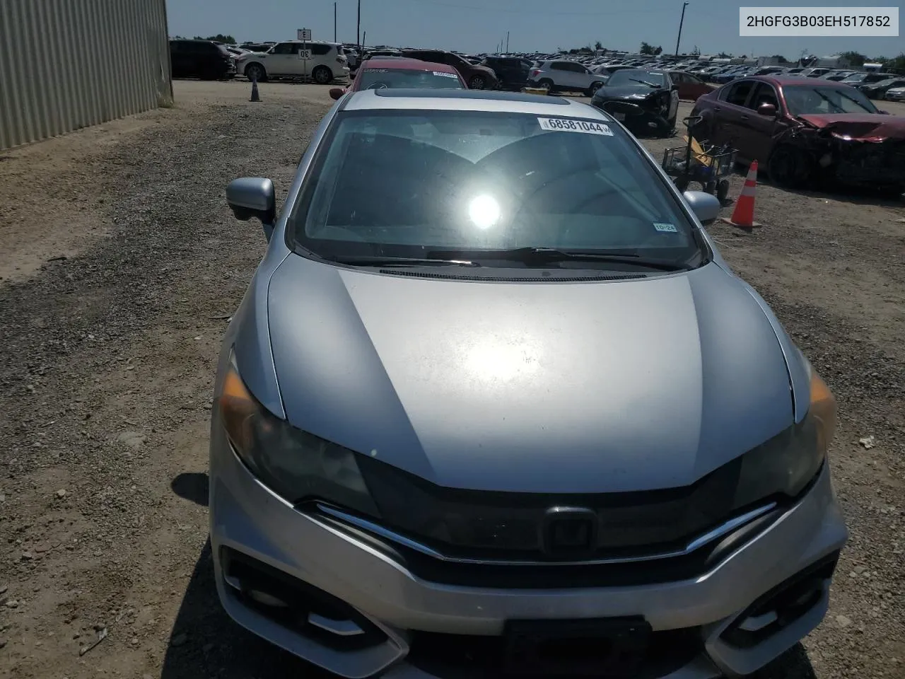 2HGFG3B03EH517852 2014 Honda Civic Exl