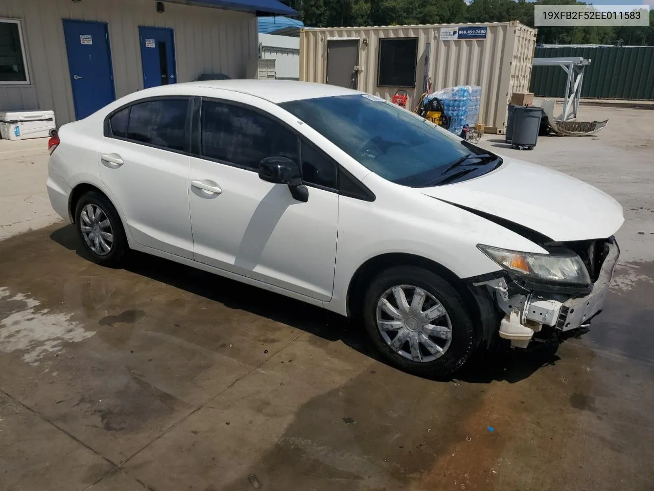 19XFB2F52EE011583 2014 Honda Civic Lx