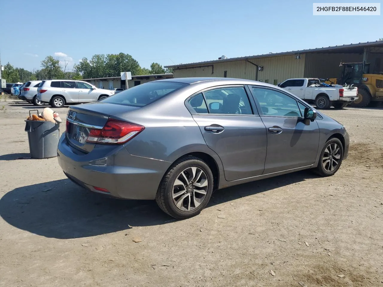 2HGFB2F88EH546420 2014 Honda Civic Ex