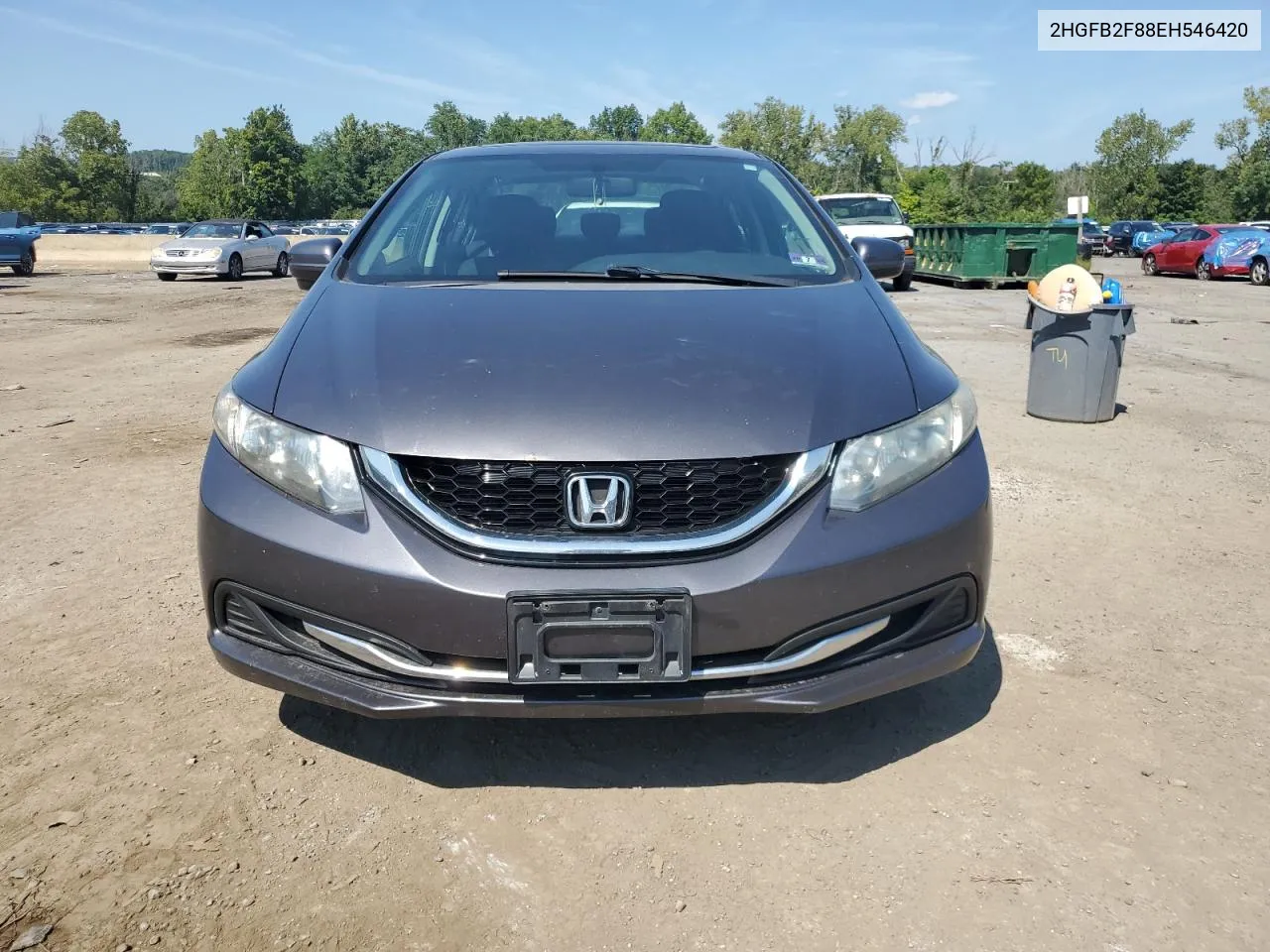 2014 Honda Civic Ex VIN: 2HGFB2F88EH546420 Lot: 69147194