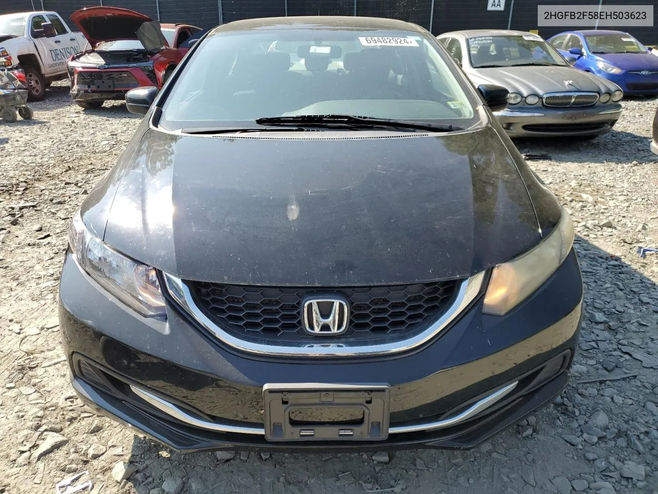 2014 Honda Civic Lx VIN: 2HGFB2F58EH503623 Lot: 69482924