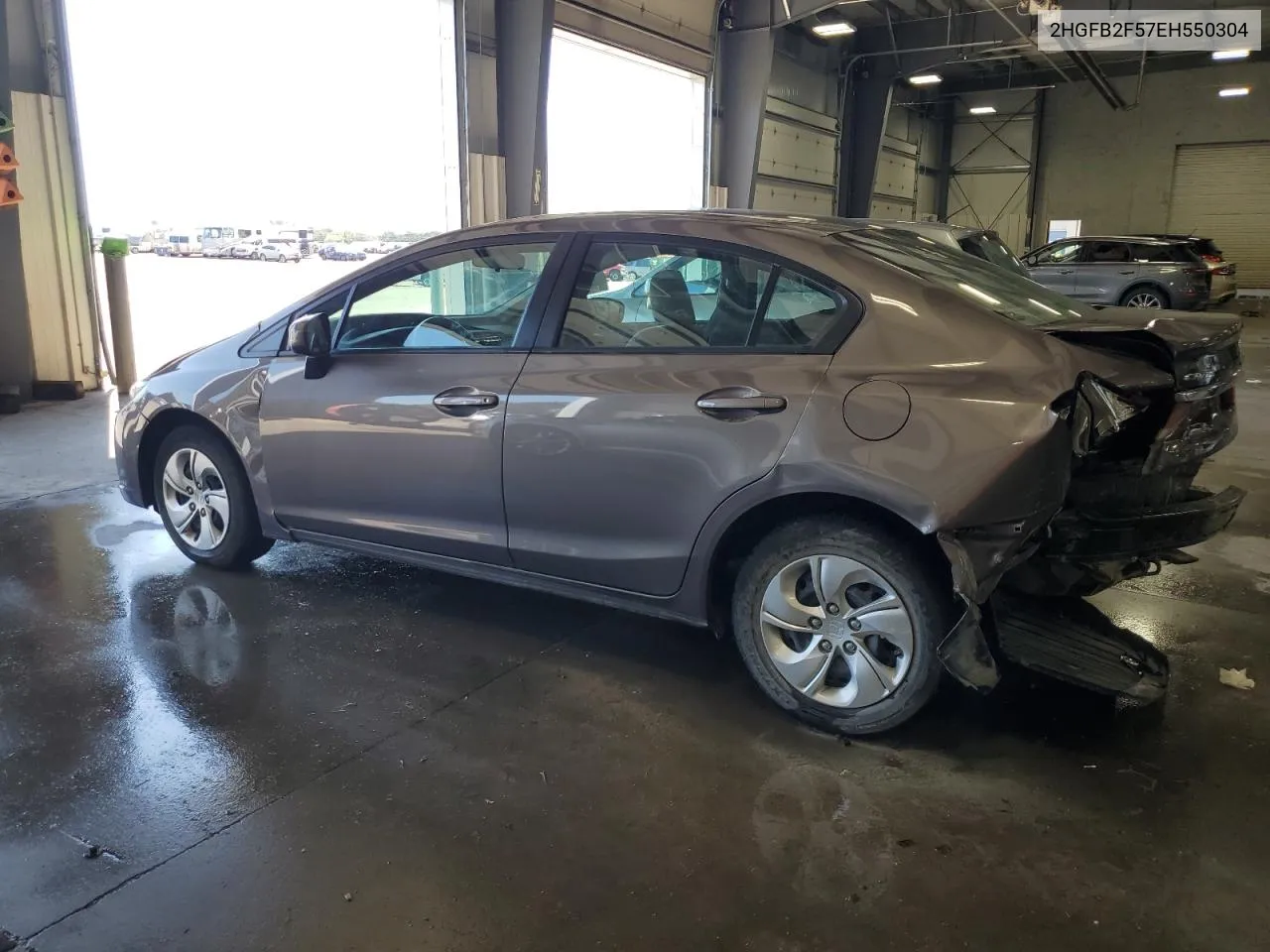 2014 Honda Civic Lx VIN: 2HGFB2F57EH550304 Lot: 69595524