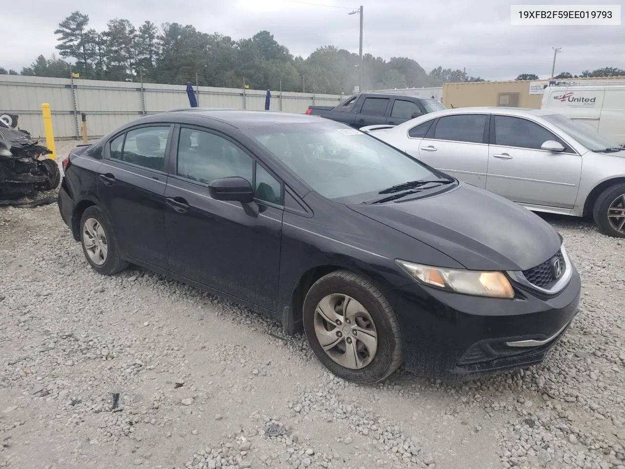 2014 Honda Civic Lx VIN: 19XFB2F59EE019793 Lot: 69617234