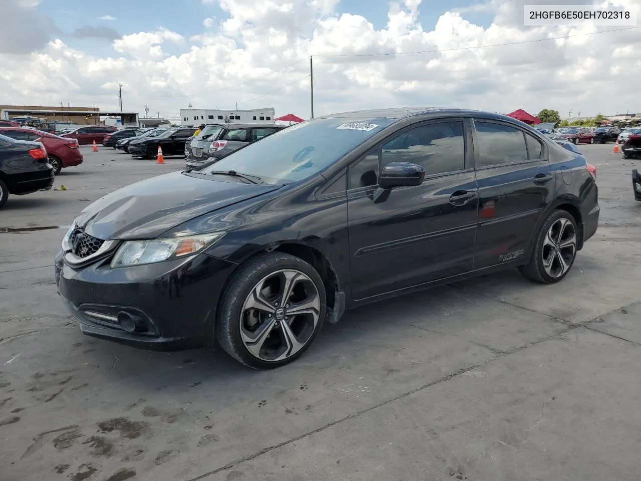 2014 Honda Civic Si VIN: 2HGFB6E50EH702318 Lot: 69689094