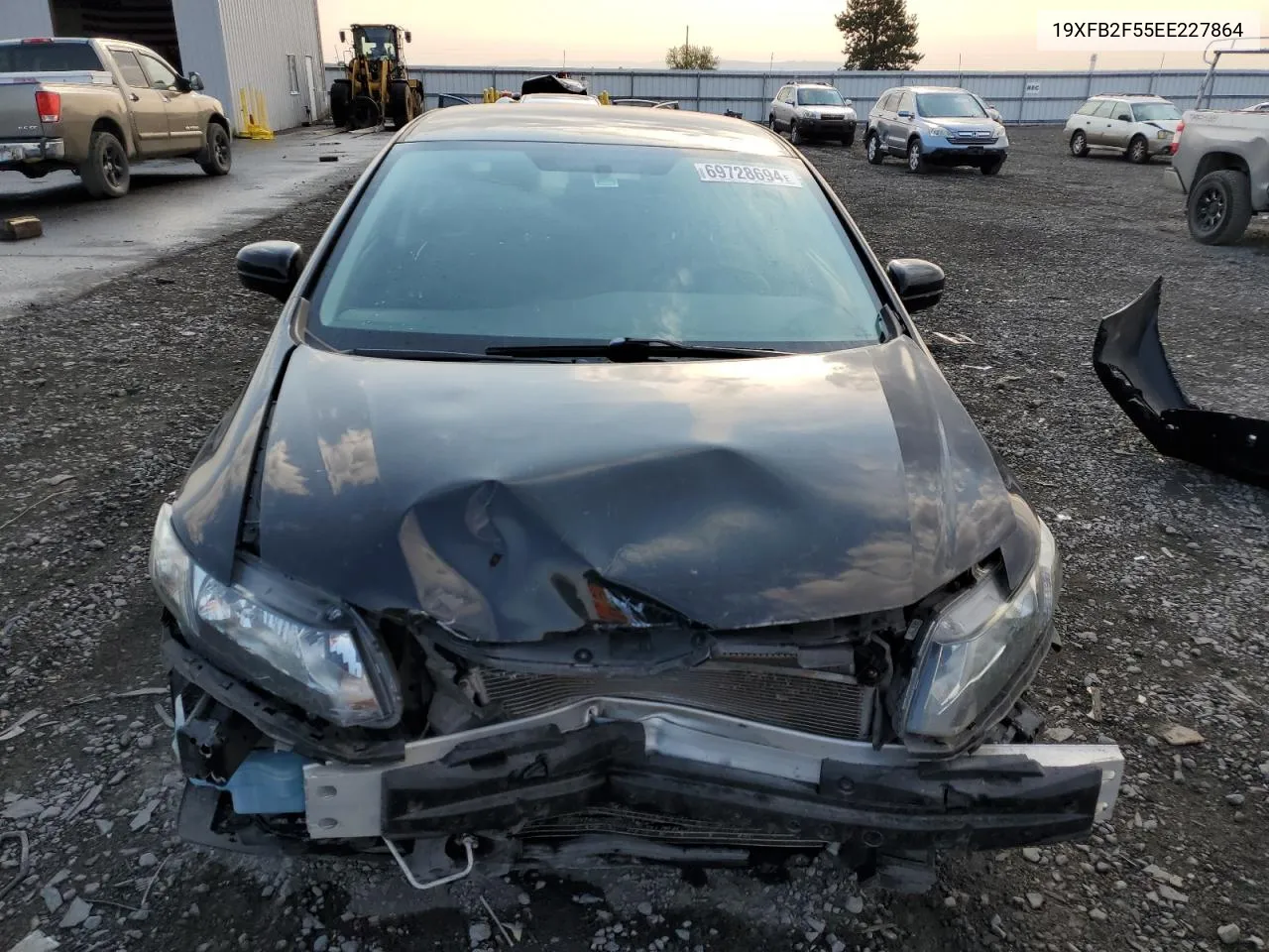 19XFB2F55EE227864 2014 Honda Civic Lx