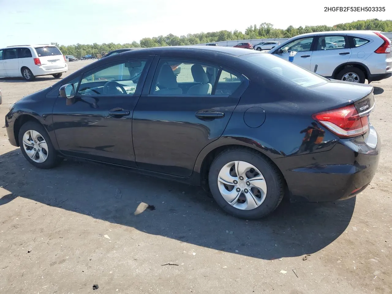 2HGFB2F53EH503335 2014 Honda Civic Lx