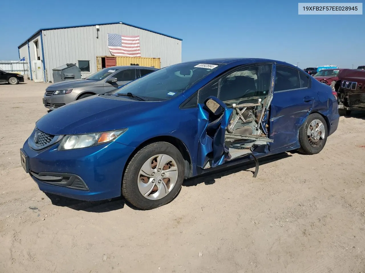 19XFB2F57EE028945 2014 Honda Civic Lx