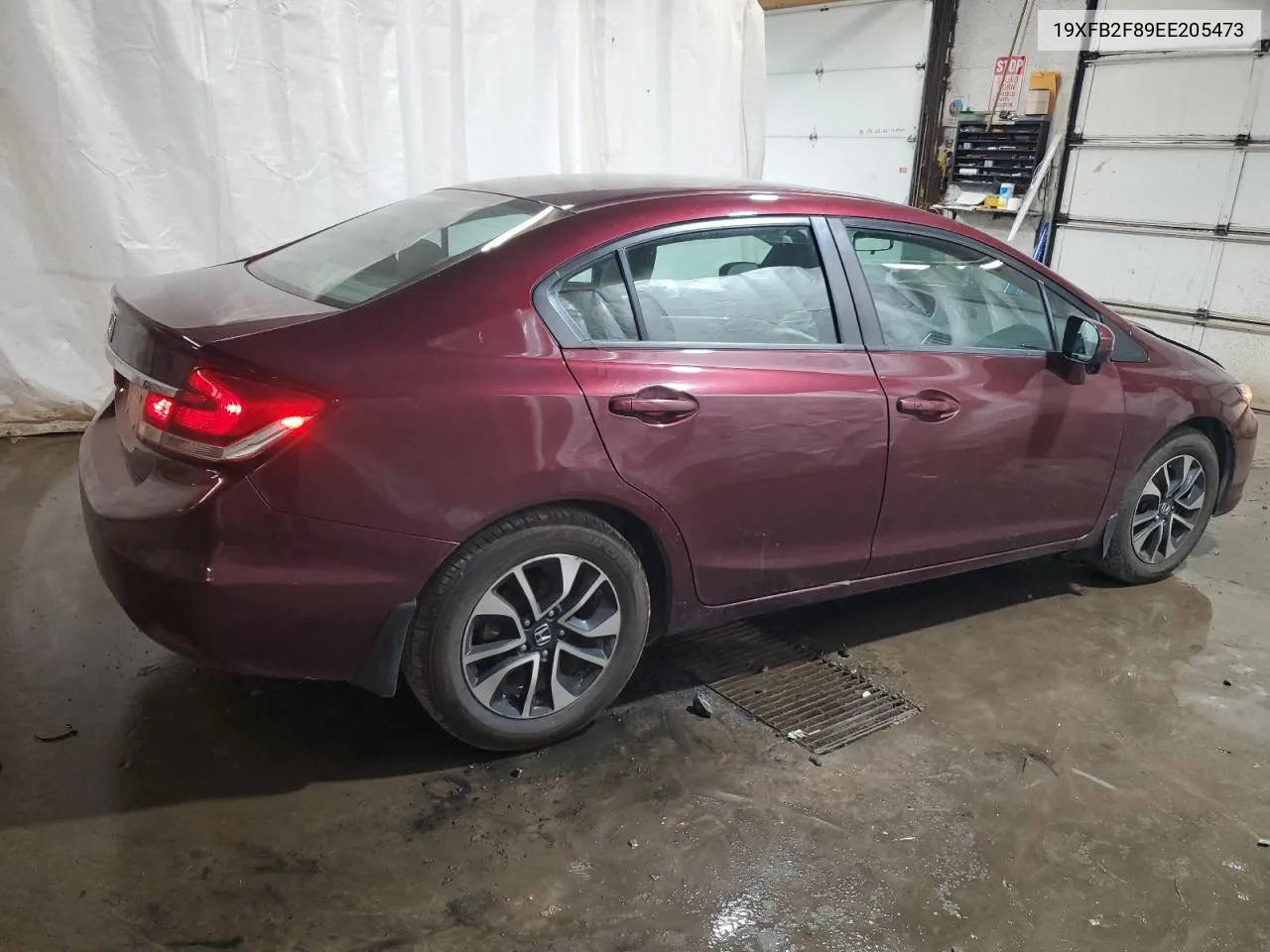 2014 Honda Civic Ex VIN: 19XFB2F89EE205473 Lot: 70002974