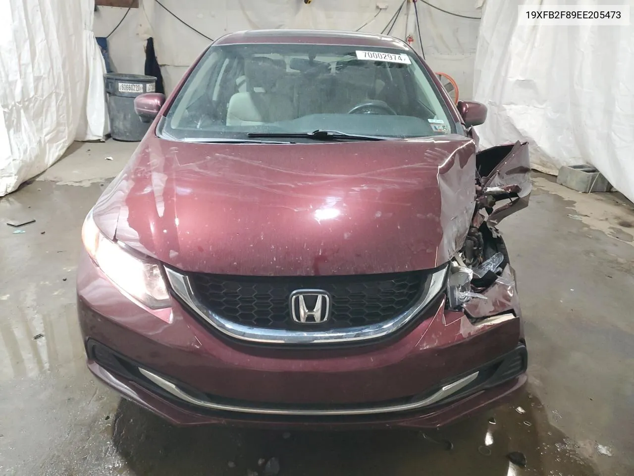 19XFB2F89EE205473 2014 Honda Civic Ex