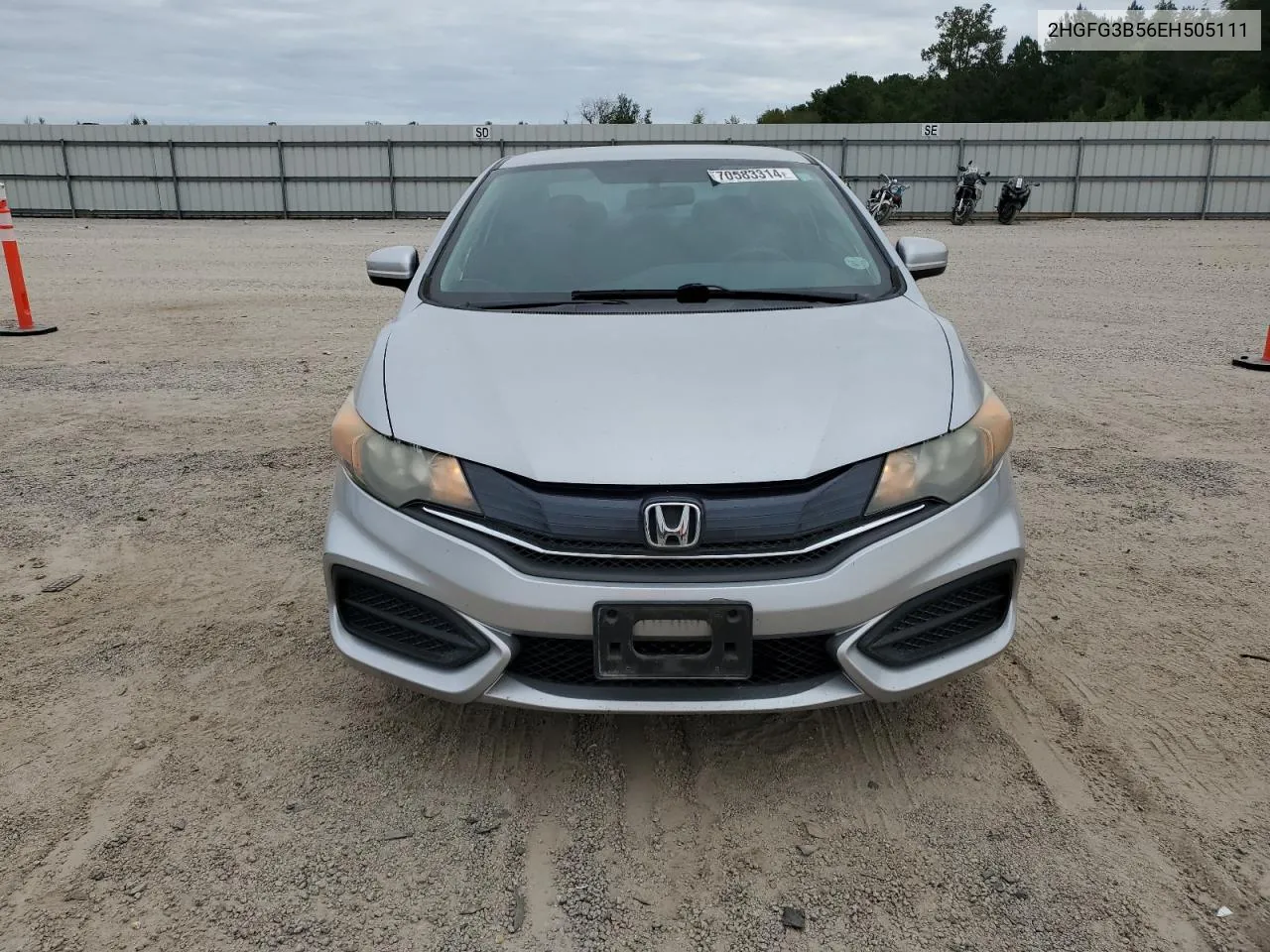 2014 Honda Civic Lx VIN: 2HGFG3B56EH505111 Lot: 70583314