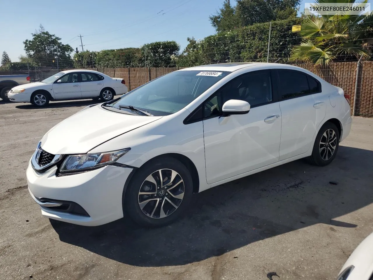 2014 Honda Civic Ex VIN: 19XFB2F80EE246011 Lot: 70769684