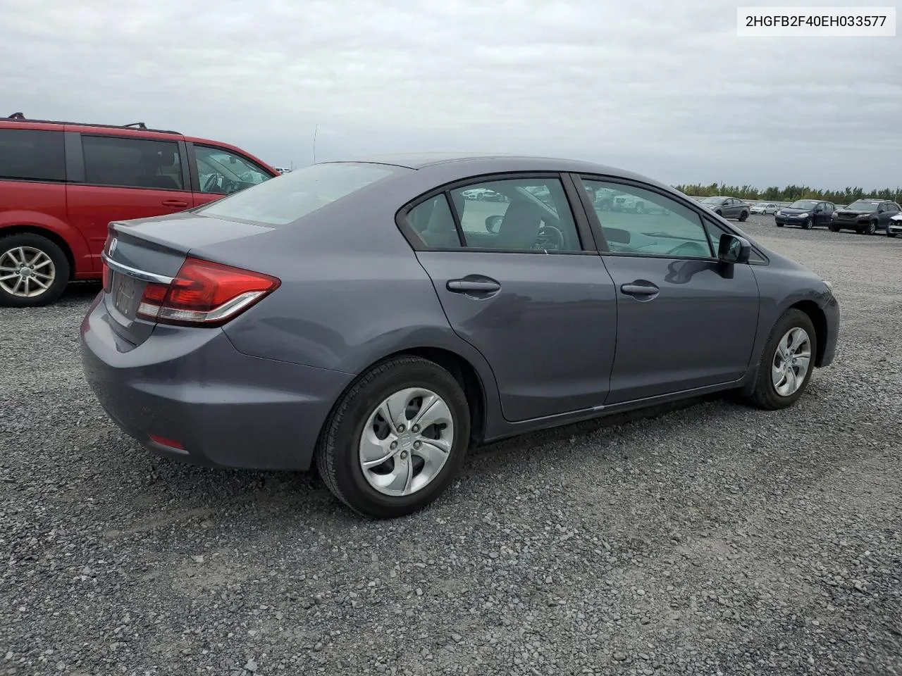 2014 Honda Civic Lx VIN: 2HGFB2F40EH033577 Lot: 70794094