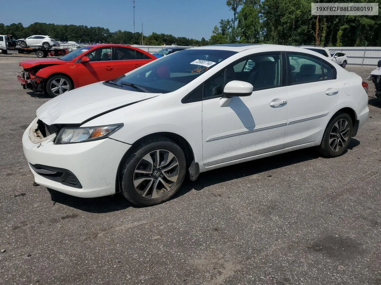 19XFB2F88EE080191 2014 Honda Civic Ex