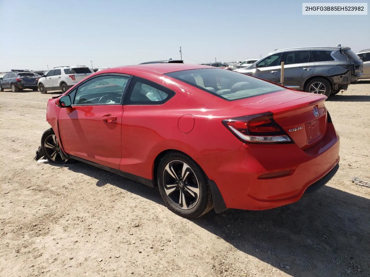 2HGFG3B85EH523982 2014 Honda Civic Ex