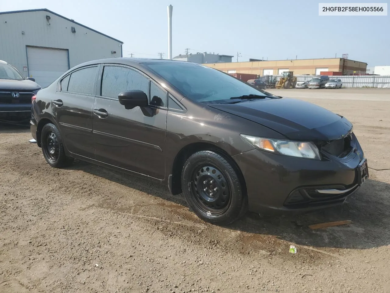 2014 Honda Civic Lx VIN: 2HGFB2F58EH005566 Lot: 71166784