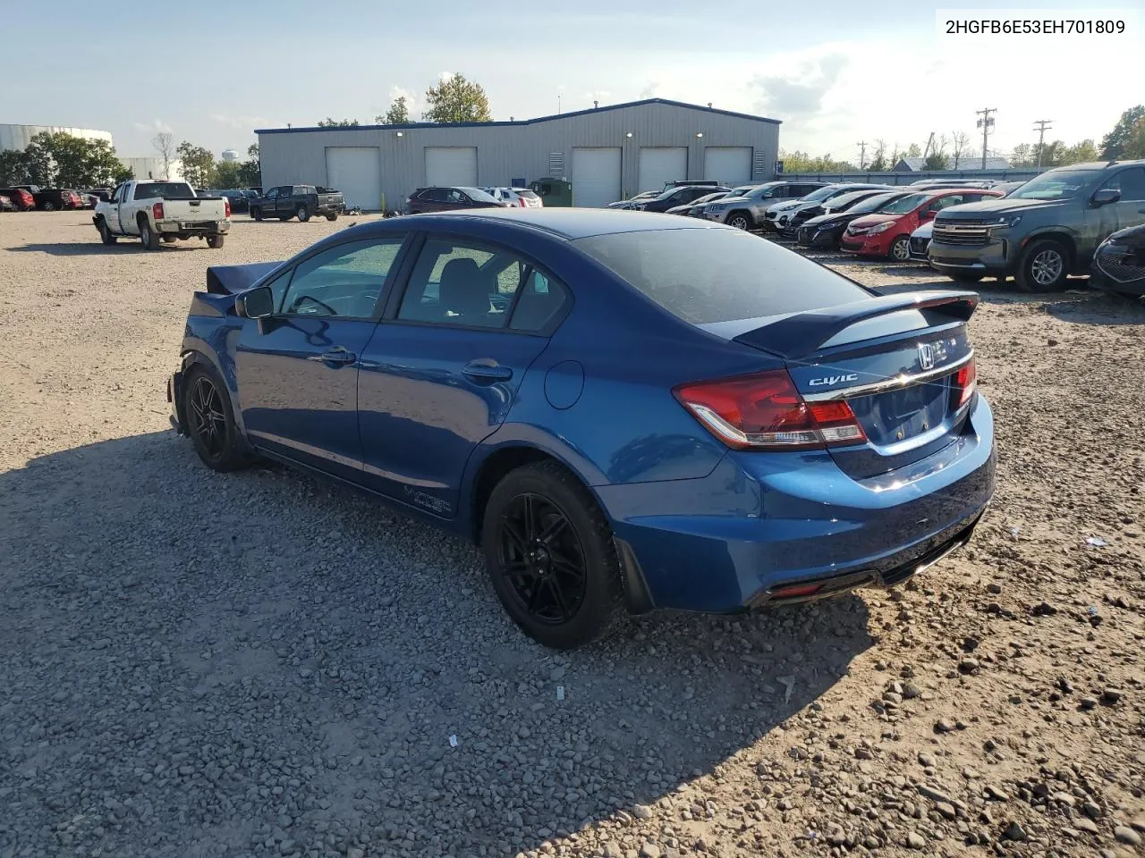 2HGFB6E53EH701809 2014 Honda Civic Si