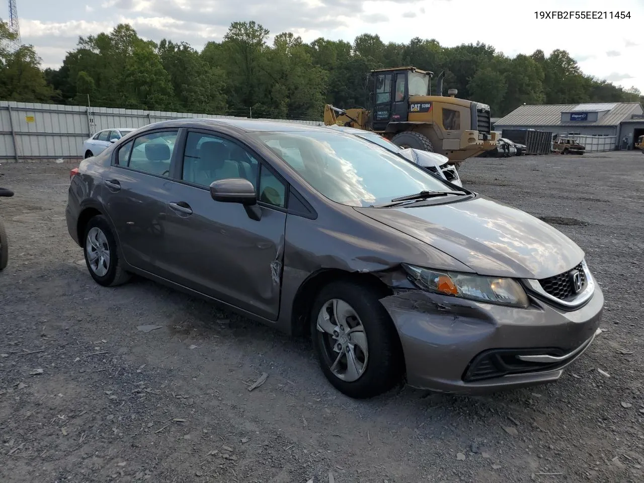 2014 Honda Civic Lx VIN: 19XFB2F55EE211454 Lot: 71191364